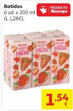 Alcampo Batidos oferta