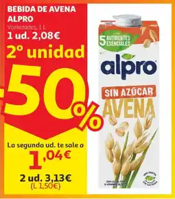 Alcampo ALPRO Bebida de avena oferta