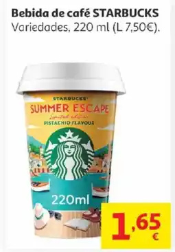 Alcampo STARBUCKS Bebida de café oferta
