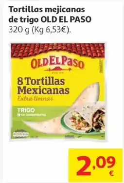 Alcampo OLD EL PASO Tortillas mejicanas de trigo oferta