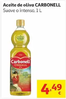 Alcampo CARBONELL Aceite de oliva Suave o intenso oferta