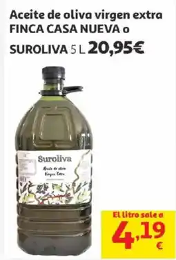 Alcampo FINCA CASA NUEVA O SUROLIVA Aceite de oliva virgen extra oferta