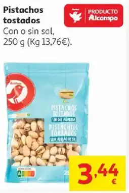 Alcampo AUCHAN Pistachos tostados oferta