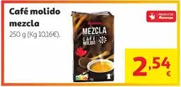 Alcampo AUCHAN Café molido mezcla oferta
