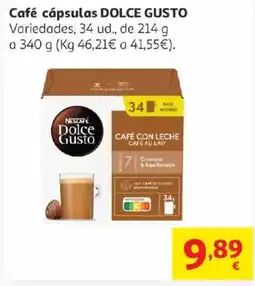 Alcampo DOLCE GUSTO Café cápsulas oferta