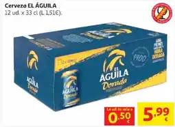 Alcampo EL ÁGUILA Cerveza oferta