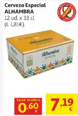 Alcampo ALHAMBR Cerveza Especial oferta