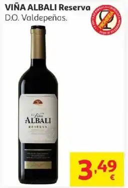 Alcampo VIÑA ALBALI Reserva D.O. Valdepeñas oferta