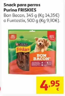 Alcampo FRISKIES Snack para perros Purina oferta