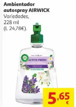Alcampo AIRWICK Ambientador autospray oferta