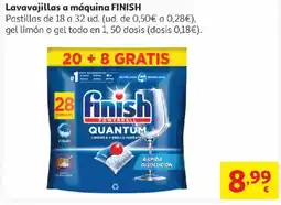 Alcampo FINISH Lavavajillas a máquina oferta