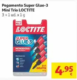 Alcampo LOCTITE Pegamento Super Glue-3 Mini Trío oferta
