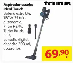 Alcampo TAURUS Aspirador escoba Ideal Touch oferta