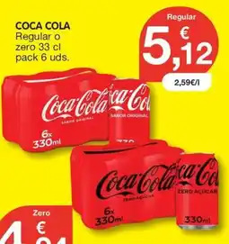 CashDiplo COCA COLA Regular o zero oferta