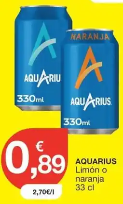 CashDiplo AQUARIUS Limón o naranja oferta