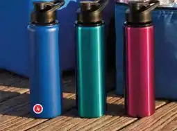 Alcampo Botella aluminio blue garden oferta