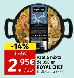 Maskom Supermercados ROYAL CHEF Paella mixta oferta