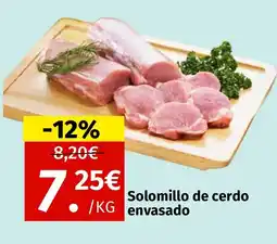 Maskom Supermercados Solomillo de cerdo envasado oferta