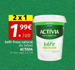 Maskom Supermercados ACTIVIA Kefir fresa natural oferta