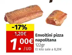 Maskom Supermercados Envoltini pizza napolitana oferta