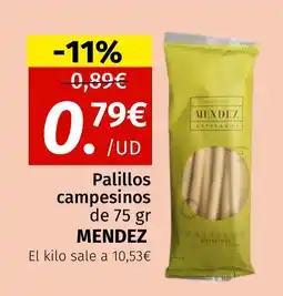 Maskom Supermercados MENDEZ Palillos campesinos oferta
