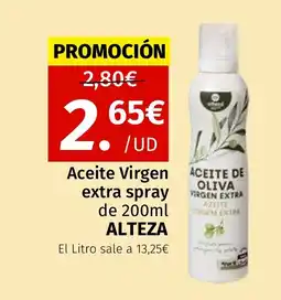 Maskom Supermercados ALTEZA Aceite Virgen extra spray oferta