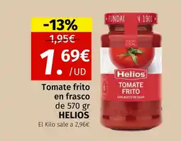 Maskom Supermercados HELIOS Tomate frito en frasco oferta