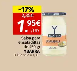 Maskom Supermercados YBARRA Salsa para ensaladillas oferta