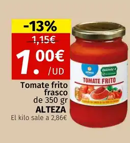 Maskom Supermercados ALTEZA Tomate frito frasco oferta