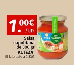 Maskom Supermercados ALTEZA Salsa napolitana oferta