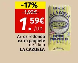 Maskom Supermercados LA CAZUELA Arroz redondo extra paquete oferta