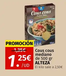 Maskom Supermercados ALTEZA Cous cous mediano oferta
