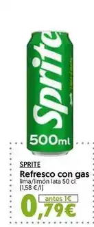 Hiper Usera Sprite - refresco con gas oferta