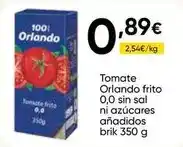 FROIZ Orlando - tomate frito 0,0 sin sal ni azucares anadidos brik oferta