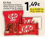 FROIZ Nestlé - chocolatina original, white o bolsa coches oferta