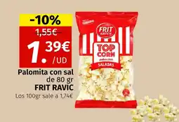 Maskom Supermercados FRIT RAVIC Palomita con sal oferta