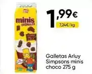 FROIZ Arluy - galletas simpsons minis choco oferta