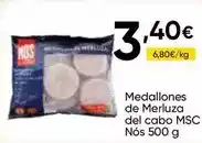 FROIZ Medallones de merluza del cabo msc nos oferta
