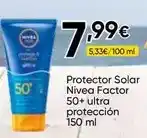 FROIZ Nivea - protector solar factor 50+ ultra protección oferta