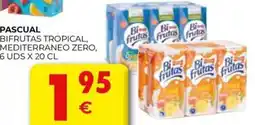CashDiplo PASCUAL Bifrutas tropical, mediterraneo zero oferta