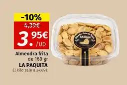 Maskom Supermercados LA PAQUITA Almendra frita oferta