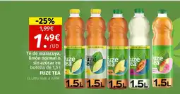 Maskom Supermercados FUZE TEA Té de maracuya, limón normal so in azúcar oferta