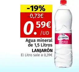 Maskom Supermercados LANJARÓN Agua mineral oferta