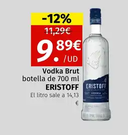 Maskom Supermercados ERISTOFF Vodka Brut oferta