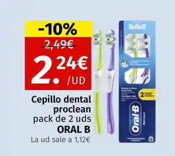Maskom Supermercados ORAL B Cepillo dental proclean oferta