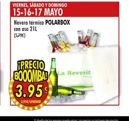 SPAR POLARBOX Nevera térmica con asa oferta