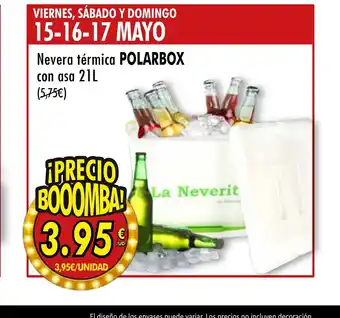 POLARBOX Nevera térmica con asa