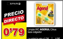 SPAR AGERUL Limpia WC Citrus taza colgador oferta