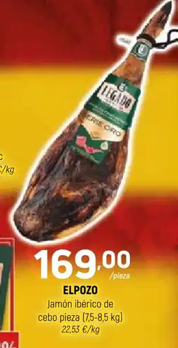 Coviran ELPOZO Jamón ibérico de cebo pieza oferta