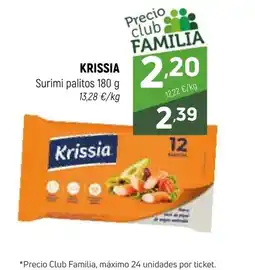 Coviran KRISSIA Surimi palitos oferta
